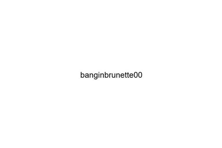 banginbrunette00