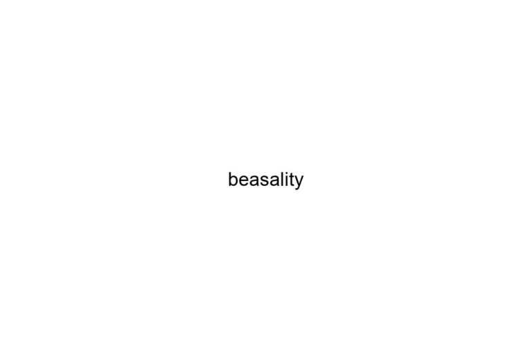 beasality