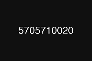 5705710020