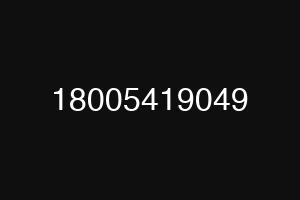 18005419049