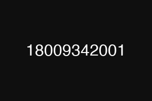 18009342001