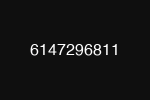 6147296811