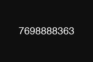 7698888363