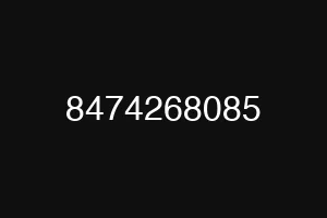 8474268085