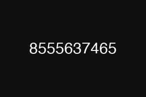8555637465